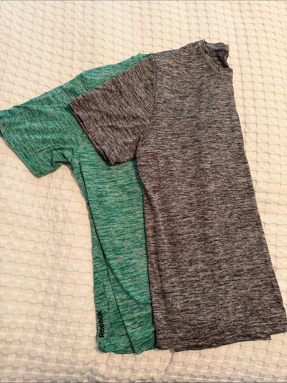 Reebok Heather Athletic Tees 2 pack